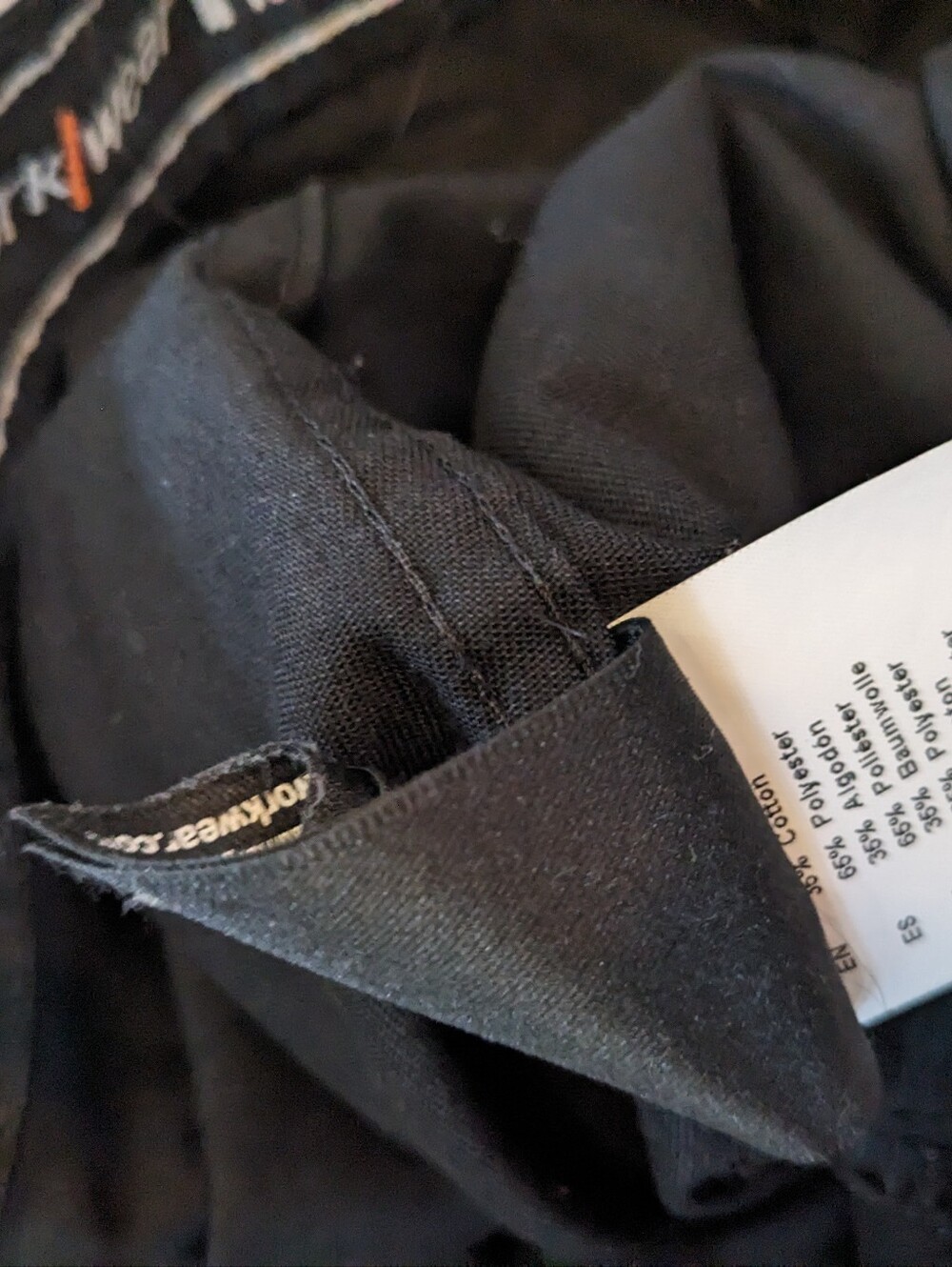 Helly Hansen Lightweight Work Gear Cargo Pants Cotton Blend Size 41x30 Utility - Picture 11 of 12